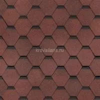 Гибкая черепица Шинглас (Shinglas) Ультра Самба (Рубин) /1 кв.м/