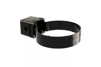 Хомут трубы Kliker ПВХ GL Premium черный (RAL 9005)