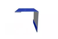 Угол внешний 50х50 0,45 PE с пленкой RAL 5002 ультрамариново-синий