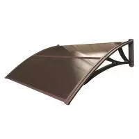 Усиленный козырек STOPrain (бронзовый/коричневый)