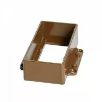 Соединитель прямой CM Railing 90х45 мм, ALU TEAK (Тик)