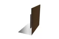 Планка приемная оконная 0,45 Print Elite Choco Wood