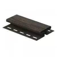 ИРЛАНДСКАЯ Соединительный профиль к сайдингу колл. ТИМБЕР-БЛОК серия ЕЛЬ (3,05 м) 5шт/уп