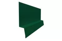Планка начальная фальц 0,45 PE с пленкой RAL 6005 зеленый мох