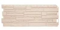 Фасадная панель «Альта-Профиль», ЭКО скалистый камень кремовый
