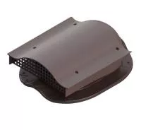 Аэратор кровельный TP-88/S | Кровельный вентиль для кровли из металлочерепицы «Монтеррей» коричневый