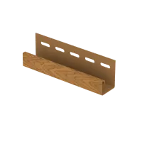 КАВКАЗСКАЯ J-профиль к сайдингу колл. ТИМБЕР-БЛОК серия ПИХТА (3,05 м) 20шт/уп