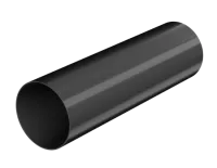 ТН ОПТИМА 120/80 мм, водосточная труба (2 м), черный, шт.