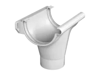 ТН МАКСИ 152/100 мм, воронка желоба, снежно-белый, шт.