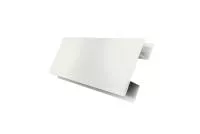 Планка H-образная БХ new 0,45 PE с пленкой RAL 9003 сигнальный белый