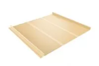 Кликфальц Line 0,45 PE с пленкой на замках RAL 1014 слоновая кость