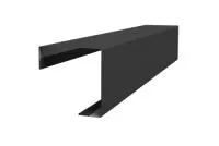 Угол внешний простой фальц 0,5 GreenCoat Pural BT, matt RR2Н3 (RAL 7016 антрацитово-серый)