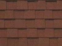 Гибкая черепица CertainTeed Landmark cottage red