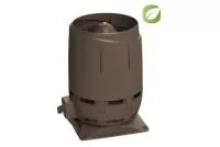 Вентилятор FLOW ECo160S + основание 300x300 коричневый