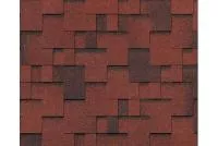 RoofShield черепица Фемили Эко Лайт Модерн (3м2) Красный с оттенением