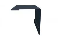 Угол внешний 30х30 0,45 PE с пленкой RAL 7024 мокрый асфальт