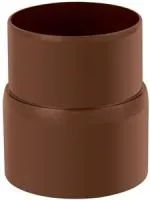 Муфта трубы, ПВХ, серия Стандарт, цвет Коричневый