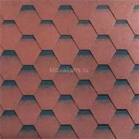 Гибкая черепица Katepal (Катепал) Katrilli (Осенний красный) /1 кв.м/