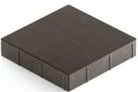 Тротуарная плитка Steingot Практик 60 из серого цемента с полным прокрасом квадрат темно-серая 300х300х60 мм