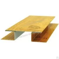 Планка стыковочная сложная Woodstock 75х3000 (ECOSTEEL_T-01-Сосна-0.5)