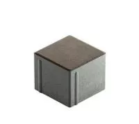 Тротуарная плитка Steingot Сити 80 из серого цемента с частичным прокрасом квадрат темно-серая 100х100х80 мм