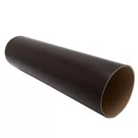 Труба 3 м водостока FineBer ПВХ Коричневый