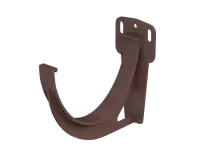 ТН ПВХ 125/82 мм, кронштейн желоба, коричневый, шт.