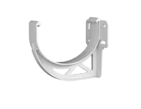 ТН ОПТИМА 120/80 мм, кронштейн желоба пластиковый, белый, шт.