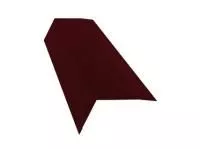 Планка карнизная (100*69), NormanMP 0.5мм RAL 3005 2м