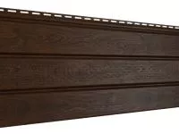 Софит тёмный орех «Ю-Пласт PRO», частичная перфорация (3,0 м)