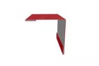 Угол внешний 50х50 0,7 PE с пленкой RAL 3011 коричнево-красный