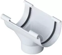 Воронка 82мм, ПВХ, серия Элит, цвет Белый