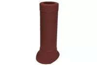 Вентиляционный выход канализации 110/160/500 ИЗ бордо