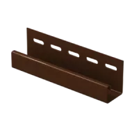 КОРИЧНЕВЫЙ J-профиль к сайдингу (3,05 м) 20шт/уп