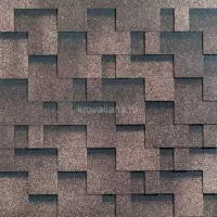 Гибкая черепица Katepal (Катепал) Rocky (Махагон) /1 кв.м/