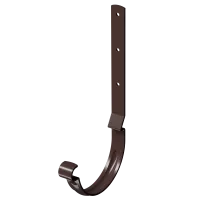 Карнизный крюк длинный STAL PREMIUM, шоколад