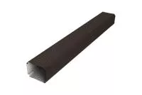 Труба гофрированная Vortex Lite Matt 76х102х1000 мм RR 32 темно-коричневый