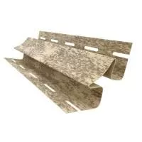 ПЕСОЧНЫЙ Внутренний угол к сайдингу колл. СТОУН-ХАУС серия КИРПИЧ (3,05 м) 5шт/уп