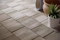 Тротуарная плитка Новый Город травертин завода Steingot