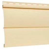 Блок Хаус виниловый «FineBer», кремовый