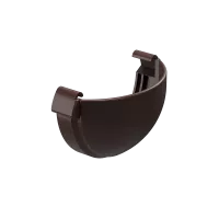 Заглушка желоба LUX, шоколад
