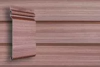 Сайдинг Natural-брус Grand Line Tundra рябина (3,0м)