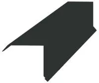 Планка торцевая (135*145), NormanMP 0.5мм RAL 7024 2м