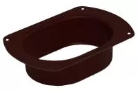 Воронка врезная Vortex Matt 127мм RAL 8017