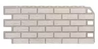 фасадная панель «FineBer», кирпич мелованный белый