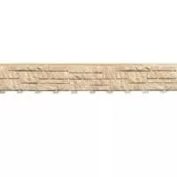 БЕЛЫЙ Сайдинг виниловый колл. НАТУРАЛЬНЫЙ КАМЕНЬ (3260 х 300 мм) 16шт/уп=15,7м? TECOS