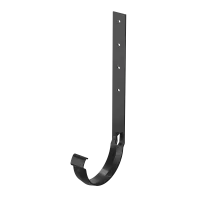 Кронштейн желоба металлический LUX, карбон