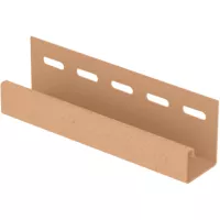 СВЕТЛАЯ МЕДЬ J-профиль к сайдингу колл. СТОУН-ХАУС S-Lock серия КЛИНКЕР БАЛТИК (3,05 м) 20шт/уп