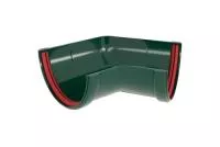 Угол желоба 135 град.Классика 120 ПВХ Grand Line зелёный (RAL 6005)