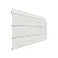 Софит виниловый Dolomit без перфорации, Белый